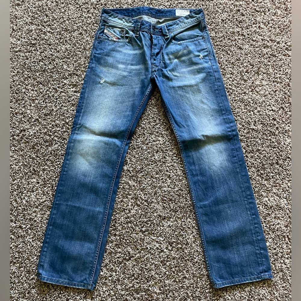 Two Pairs of Diesel Industry Jeans